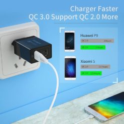 Essager Hızlı Şarj Aleti Usb Qualcomm 3.0 Turbo Hızlı Şarj 10 &Bull; Teknotiq Essager Hızlı Şarj Aleti Usb Qualcomm 3.0 Turbo Hızlı Şarj Tüm Ürünler Cep Telefonları Aksesuarları