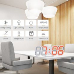 Li̇&Amp;Tai̇ 3D Led Duvar Saati Modern Tasarım Dijital Masa Saati 10 &Bull; Teknotiq Li̇&Amp;Tai̇ 3D Led Duvar Saati Modern Tasarım Dijital Masa Saati Tüm Ürünler Ev Aletleri
