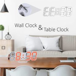 Li̇&Amp;Tai̇ 3D Led Duvar Saati Modern Tasarım Dijital Masa Saati 11 &Bull; Teknotiq Li̇&Amp;Tai̇ 3D Led Duvar Saati Modern Tasarım Dijital Masa Saati Tüm Ürünler Ev Aletleri