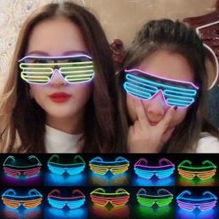 LISM LED Neon Işıklı Parlayan Gözlük – Parti Başlasın Tüm Ürünler Outdoor Aksesuar Çocuklar İçin 