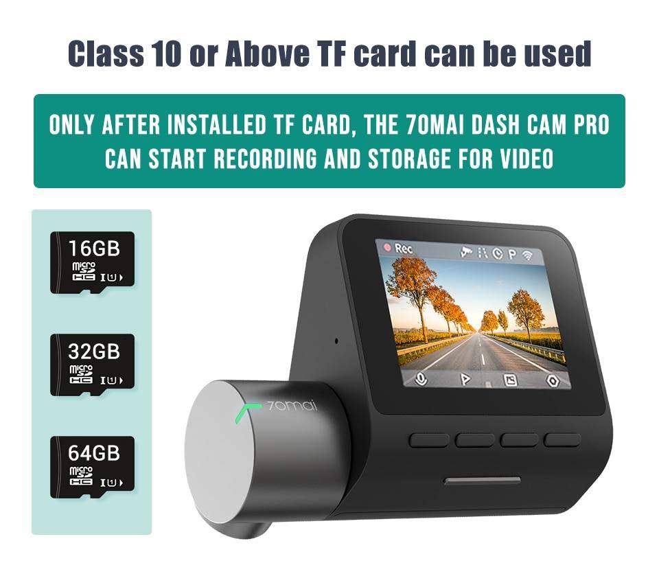 70Mai Dash Cam Pro Araç İçi Dash Kamera 70Mai Dash Cam Pro Araç İçi Dash Kamera