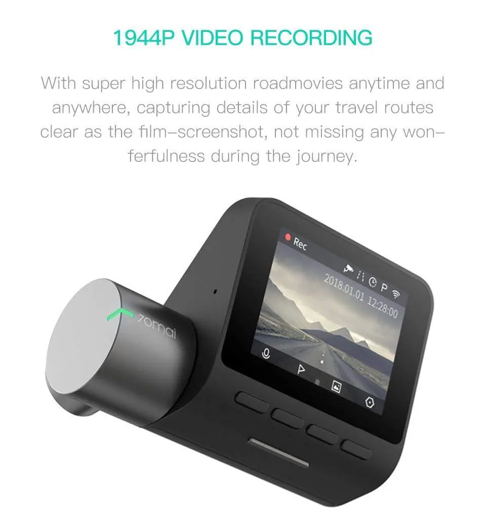 70Mai Dash Cam Pro Araç İçi Dash Kamera 70Mai Dash Cam Pro Araç İçi Dash Kamera