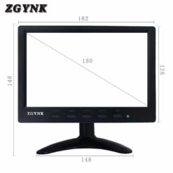Zgynk 7 Inç Bnc Monitör Küçük Lcd Monitör 9 &Bull; Teknotiq 7 Inç Bnc Monitör Küçük Lcd Monitör/Hdmi Lcd Monitör Taşınabilir Lcd Monitör Bnc/Vga/Hdmi Iki Hoparlör Kapasitif Dokunmatik Tüketici Elektroniği