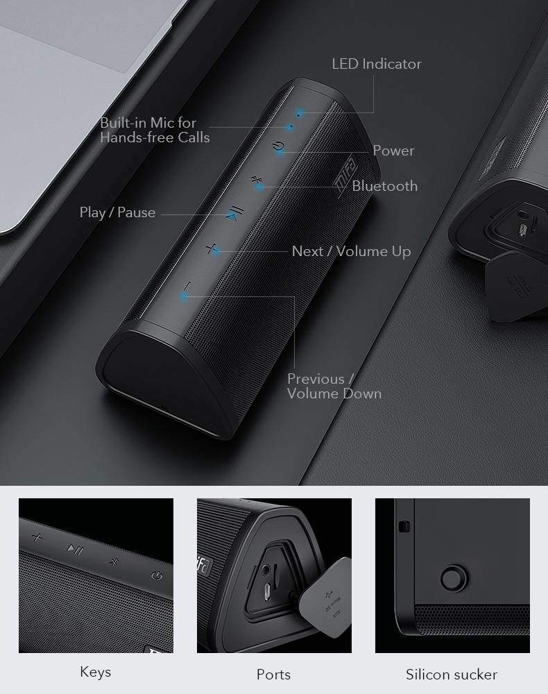 Mifa Taşınabilir Bluetooth Hoparlör Mifa Taşınabilir Bluetooth Hoparlör