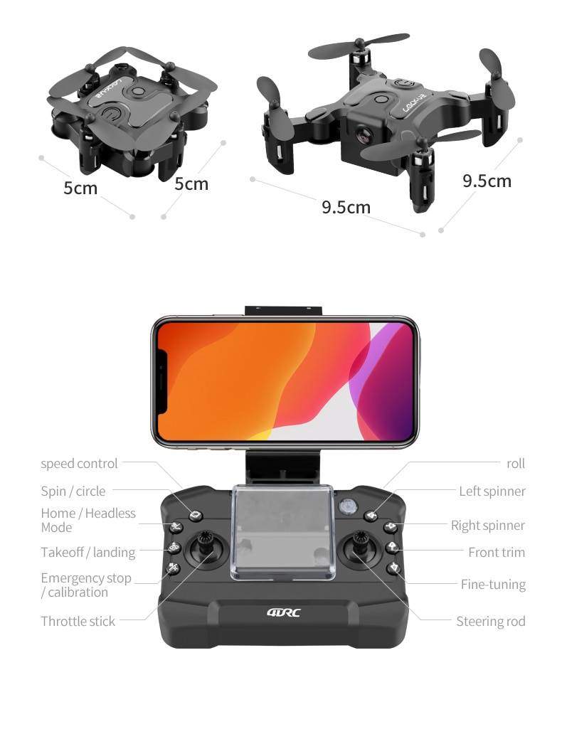 Mini Drone Rc Helikopter Quadrocopter Hd Kamera Mini Drone Rc Helikopter Quadrocopter Hd Kamera