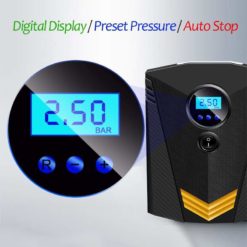 Eafc Taşınabilir Araba Hava Kompresörü 10 &Bull; Teknotiq Taşınabilir Araba Hava Kompresörü Dc 12V Dijital Lastik Şişirme Hava Pompası 150 Psi Otomatik Hava Pompası Araba Motosiklet Için Led Işık Lastik Pompası Tüketici Elektroniği