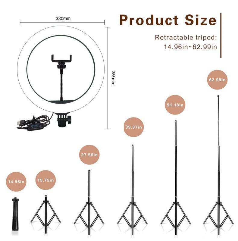 Video Işıkları Kısılabilir Işık Selfie Led Halka Işık Usb Halka Lamba Tripod Standı Jant Işık Yapmak Için Tiktok Youtube Halka Video Işıkları Kısılabilir Işık Selfie Led Halka Işık Usb Halka Lamba Tripod Standı Jant Işık Yapmak Için Tiktok Youtube Halka