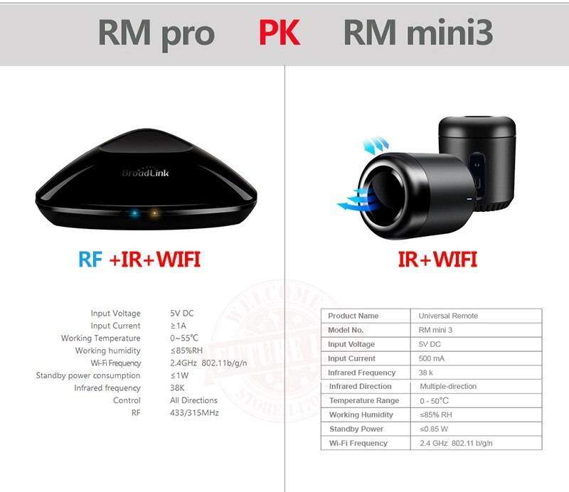 Broadlink Akıllı Ev Otomasyon Cihazı Yeni Rm Pro + Rm33 Broadlink Akıllı Ev Otomasyon Cihazı Yeni Rm Pro + Rm33