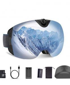 CCTUNG Kameralı Kayak Gözlüğü 4K Snowboard Kamera – Anti-Sis Tüm Ürünler Outdoor Aksesuar Tüketici Elektroniği Kamera & Fotoğraf Aksiyon Kameraları 