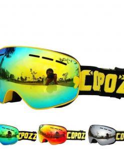 COPOZZ Çocuk Kayak Gözlüğü Çift UV400 Anti-Sis Maske Tüm Ürünler Spor & Outdoor Çocuklar İçin 