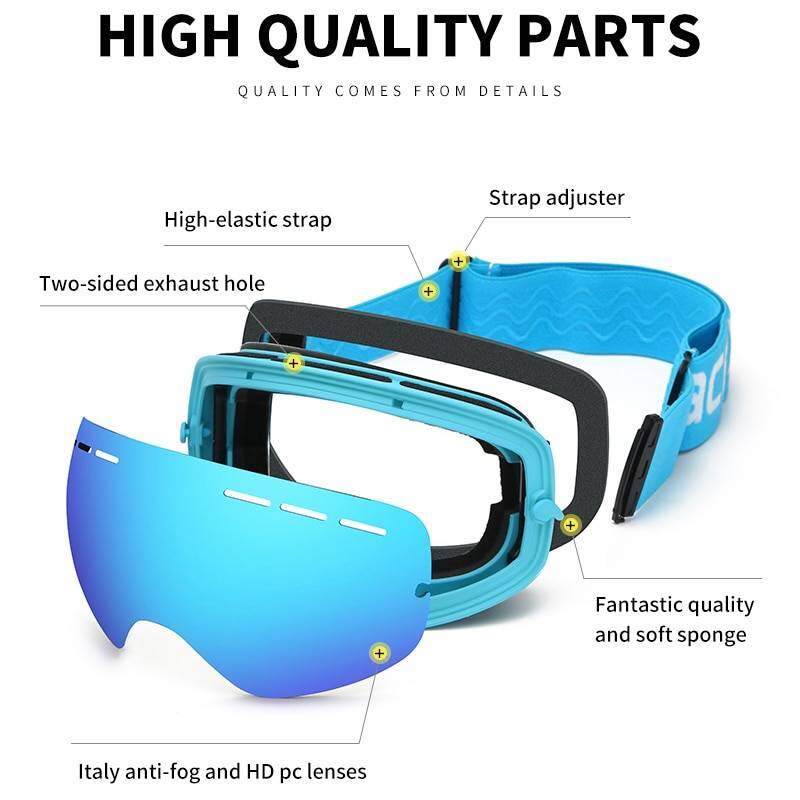 2019 Marka Kayak Gözlükleri Erkekler Kadınlar Snowboard Gözlük Gözlük Kayak Için Uv400 Koruma Kar Kayak Gözlükleri Anti-Sis Kayak Maske 2019 Marka Kayak Gözlükleri Erkekler Kadınlar Snowboard Gözlük Gözlük Kayak Için Uv400 Koruma Kar Kayak Gözlükleri Anti-Sis Kayak Maske