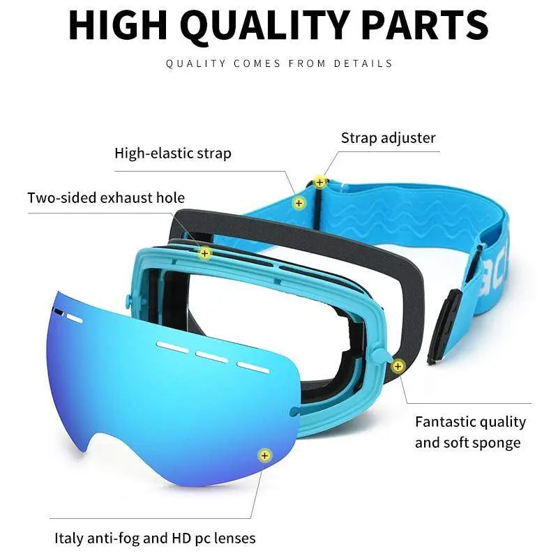 2019 Marka Kayak Gözlükleri Erkekler Kadınlar Snowboard Gözlük Gözlük Kayak Için Uv400 Koruma Kar Kayak Gözlükleri Anti-Sis Kayak Maske 2019 Marka Kayak Gözlükleri Erkekler Kadınlar Snowboard Gözlük Gözlük Kayak Için Uv400 Koruma Kar Kayak Gözlükleri Anti-Sis Kayak Maske
