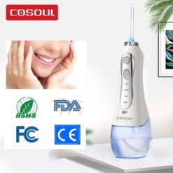 COSOUL Dental Oral irigatör diş duşu 300ML büyük kapasiteli akülü taşınabilir diş temizleyici profesyonel su jeti ev kullanımı Tüm Ürünler Sağlıklı Yaşam 