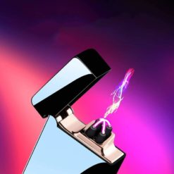 Çift Ark Elektrikli Çakmak Usb Şarj Edilebilir Plazma Çakmak Sigara Rüzgar Geçirmez Alevsiz Çakmak Tüketici Elektroniği Akıllı Elektronik Aletler 