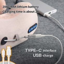 Klasvsa Elektrikli Boyun Masaj Aleti Ve Yastık 11 &Bull; Teknotiq Elektrikli Boyun Masajı U Şekilli Yastık Çok Fonksiyonlu Taşınabilir Omuz Servikal Masaj Açık Ev Araba Rahatlatıcı Masaj Tüm Ürünler Sağlıklı Yaşam