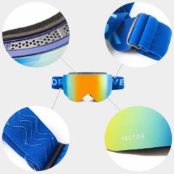 Vector Otg Yetişkin Kayak Ve Snowboard Gözlüğü Uv400 11 &Bull; Teknotiq Otg Kayak Gözlüğü Snowboard Maskesi Erkekler Kadınlar Için Kayak Gözlük Uv400 Kar Koruma Gözlük Yetişkin Çift Anti-Sis Silindirik Tüm Ürünler Spor &Amp; Outdoor Outdoor Aksesuar