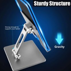 Ascromy Ayarlanabilir Tablet Standı Ve Tablet Tutacağı 12 &Bull; Teknotiq Tablet Standı Ayarlanabilir Için Katlanır Tutucu Xiaomi Mi Pad 4 Samsung Ipad Pro Hava Mini 12.9 11 10.2 10.9 10.5 Destek Aksesuarları Tüketici Elektroniği Akıllı Elektronik Aletler Akıllı Telefon Aksesuarları