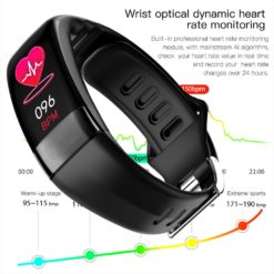 P11 Plus Smart Watch Amazing Men Fitness Bracelet 12 &Bull; Teknotiq P11 Plus Smart Watch Men Fitness Bracelet Smart Band Ecg Ppg Spo2 Women Smartwatch Body Temperature Blood Pressure P11 Wristband Consumer Electronics Smart Electronic Devices Smart Braclets