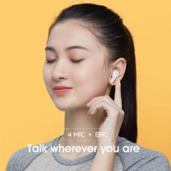 QCY T13 Bluetooth Headphone V5.1 Wireless TWS Earphone Touch Control Earbuds 4 Microphones ENC HD Call Headset Customizing APP Earphones & Headphones Portable Audio & Video All Products 