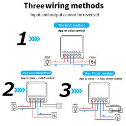 Super Smart Wifi Switch 12 &Bull; Teknotiq Tuya Smart Wifi Switch Yandex Alice Smart Home Wireless Switch Alexa Google Home 16A Timer Voice Control Diy Automation Module Smart Accessories All Products Smart Electronics