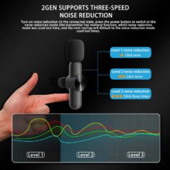 Wireless Portable Mini Mic 11 &Bull; Teknotiq Wireless Lavalier Microphone Portable Audio Video Recording Mini Mic For Iphone Android Live Broadcast Gaming Phone Microfonoe Social Media Supplies All Products Camera &Amp; Photo