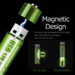 1.5V Aa Usb Rechargeable Batteries 10 &Bull; Teknotiq 1.5V Aa Rechargeable Battery 1800Mwh Usb Aa Rechargeable Li-Ion Battery For Remote Control Mouse Small Fan Electric Toy Battery Smart Accessories Smart Electronics