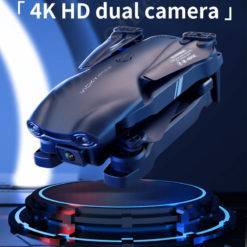 4DRC 2021 New Mini Drone With Wide Angle HD 4K 1080P Dual Camera WiFi Fpv RC Foldable Quadcopter Dron Gift Toys Social Media Supplies Camera & Photo 