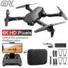 4DRC 2021 New Mini Drone With Wide Angle HD 4K 1080P Dual Camera WiFi Fpv RC Foldable Quadcopter Dron Gift Toys Social Media Supplies Camera & Photo 