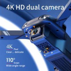 4Drc 2021 New Mini Drone With Wide Angle 9 &Bull; Teknotiq 4Drc 2021 New Mini Drone With Wide Angle Hd 4K 1080P Dual Camera Wifi Fpv Rc Foldable Quadcopter Dron Gift Toys Social Media Supplies Camera &Amp; Photo