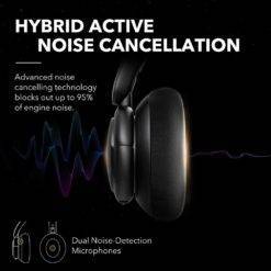 Anker Soundcore Life Q30 Hybrid Active Noise Cancelling wireless bluetooth Headphones with Multiple Modes, Hi-Res Sound, 40H Earphones & Headphones Portable Audio & Video 