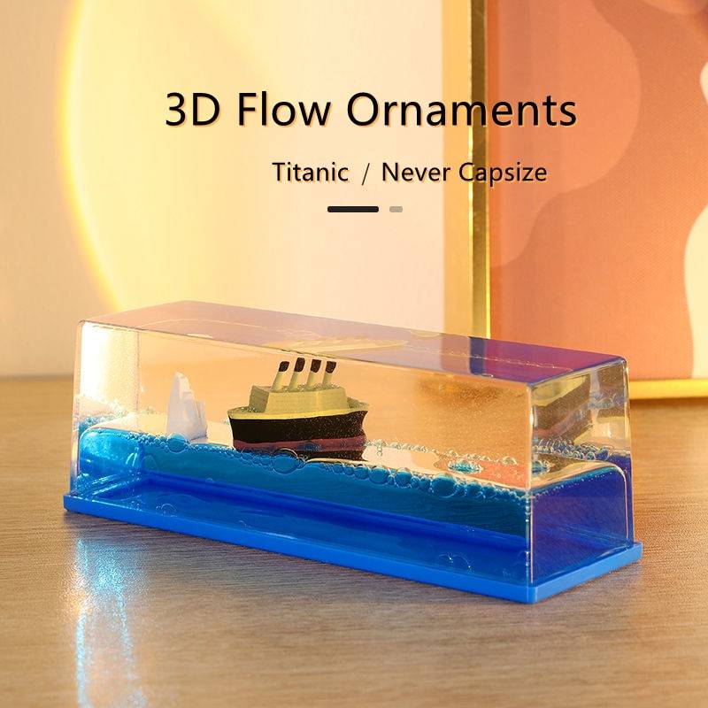 Cruise Ship Fluid Drift Bottle Hourglass Living Room Decoration Creative Boat Sea Ornaments Home Decoration Toys Birthday Gift Cruise Ship Fluid Drift Bottle Hourglass Living Room Decoration Creative Boat Sea Ornaments Home Decoration Toys Birthday Gift