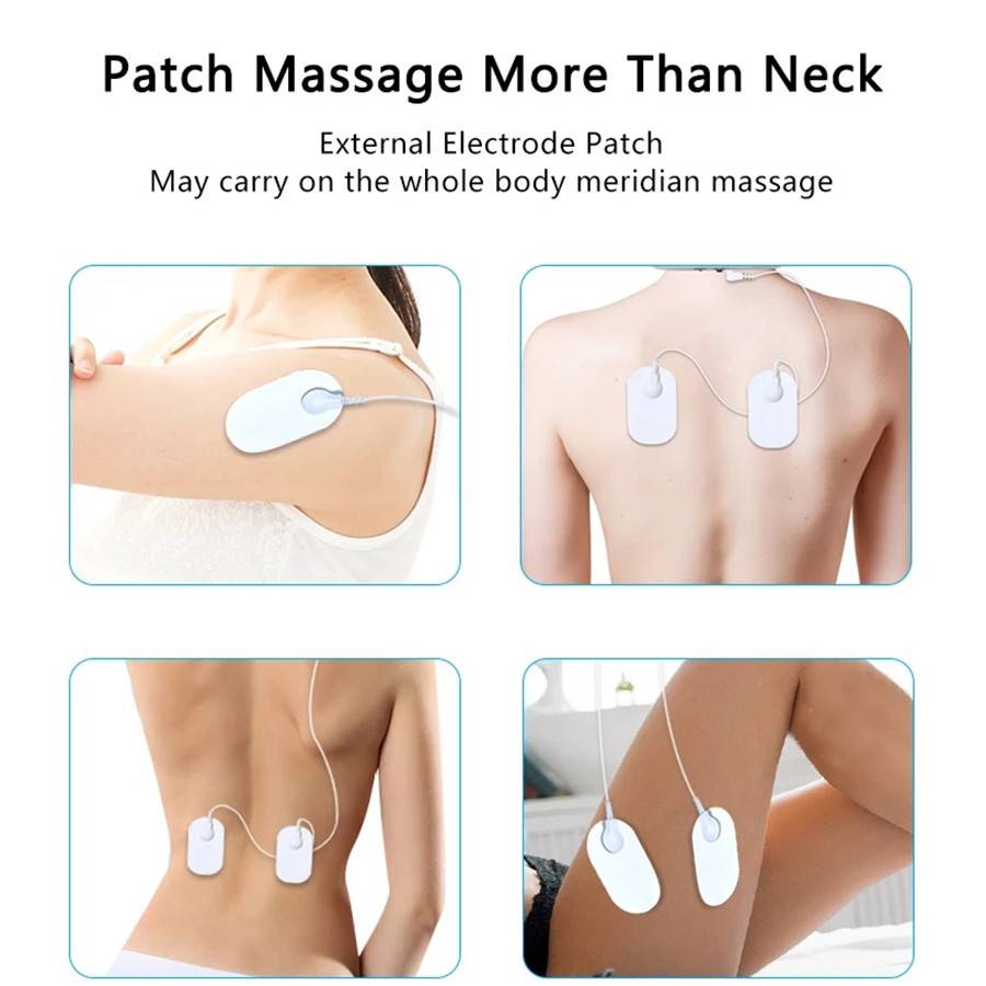 Electric Neck Massager And Pulse Back 6 Modes, Power Control, Far-Infrared Heating Analgesic Tool Electric Neck Massager And Pulse Back 6 Modes, Power Control, Far-Infrared Heating Analgesic Tool