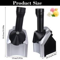 Household Automatic Fruit Ice Cream Machine 10 &Bull; Teknotiq Household Automatic Fruit Ice Cream Machine For Children Milkshake Maker Frozen Dessert Maker Ice Cream Tool For Ice Machine Smart Home Appliances Smart Electronics