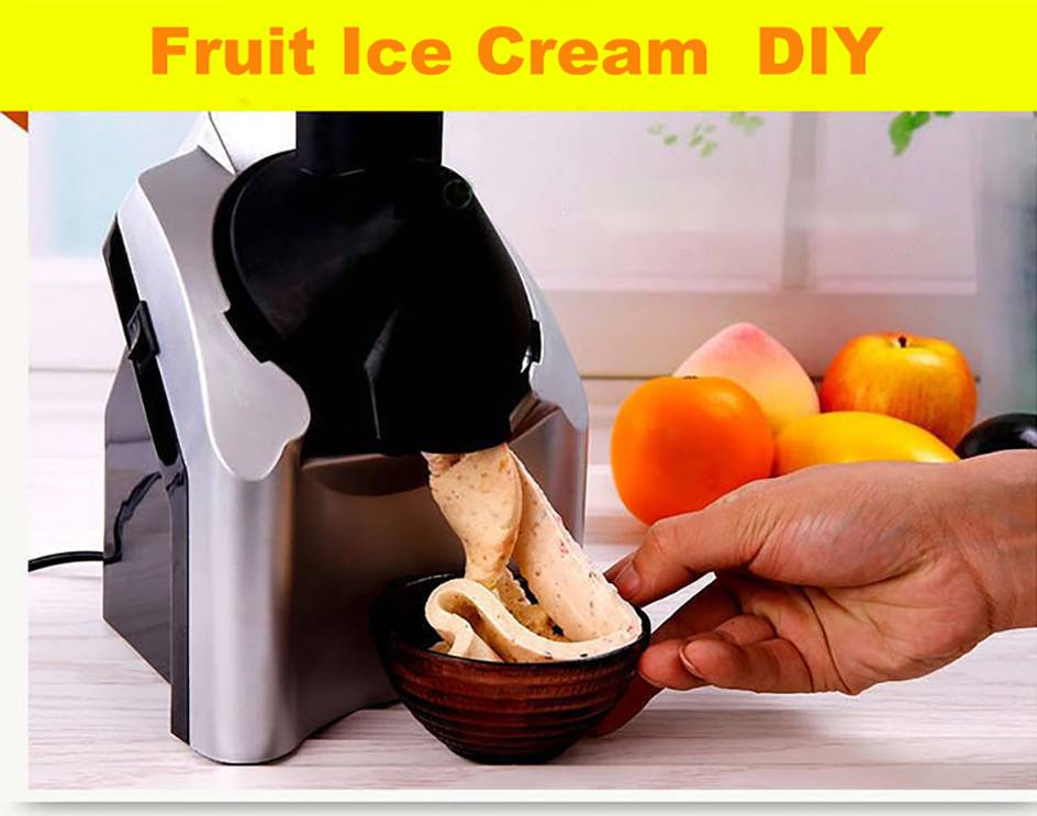 Household Automatic Fruit Ice Cream Machine For Children Milkshake Maker Frozen Dessert Maker Ice Cream Tool For Ice Machine Household Automatic Fruit Ice Cream Machine For Children Milkshake Maker Frozen Dessert Maker Ice Cream Tool For Ice Machine