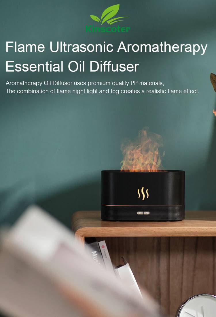 Kinscoter Aroma Diffuser Air Humidifier Ultrasonic Cool Mist Maker Fogger Led Essential Oil Flame Lamp Difusor Kinscoter Aroma Diffuser Air Humidifier Ultrasonic Cool Mist Maker Fogger Led Essential Oil Flame Lamp Difusor