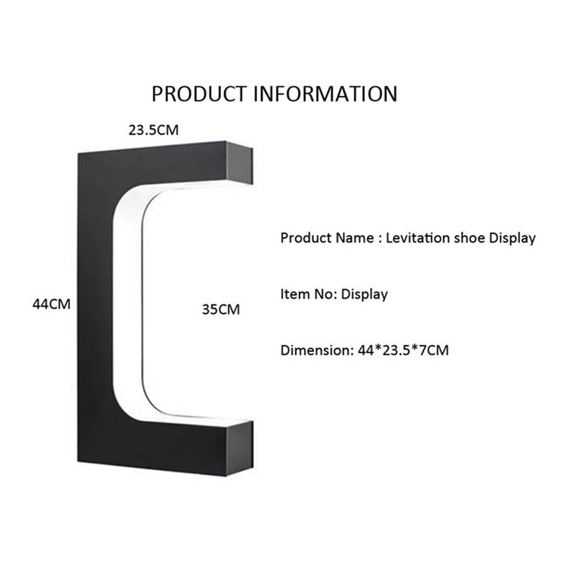 Magnetic Levitation Floating Shoe Display Stand Swivel Sneaker Stand Led Light Rotation For Advertising Store Collection Display Magnetic Levitation Floating Shoe Display Stand Swivel Sneaker Stand Led Light Rotation For Advertising Store Collection Display