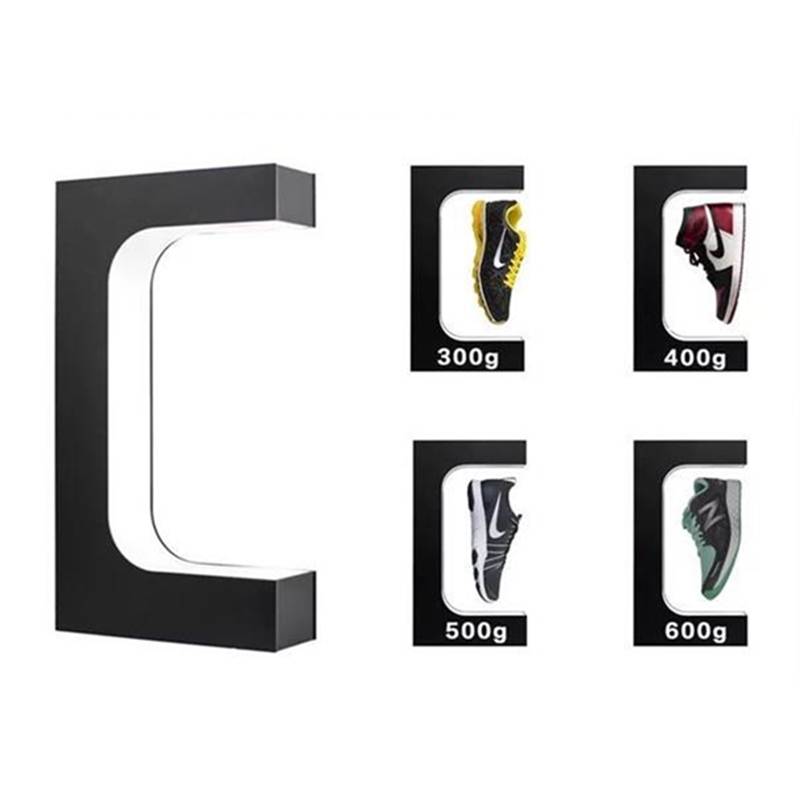 Magnetic Levitation Floating Shoe Display Stand Swivel Sneaker Stand Led Light Rotation For Advertising Store Collection Display Magnetic Levitation Floating Shoe Display Stand Swivel Sneaker Stand Led Light Rotation For Advertising Store Collection Display